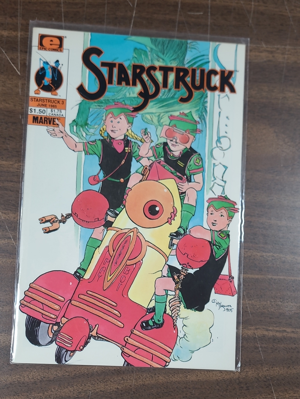 Marvel Starstruck Kids Comic Comic Book #3 June 1985 Bagged